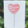 valentine's day love greeting card